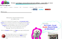 Desktop Screenshot of ecocartridgestore.com